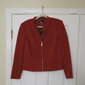 Tommy Hilfiger Women's Orange Blazer